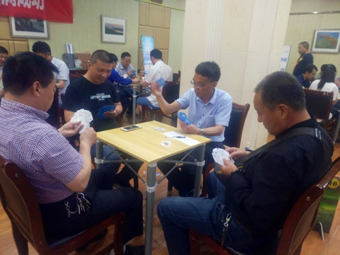 市总工会“移动不限量杯”掼蛋大赛落下帷幕