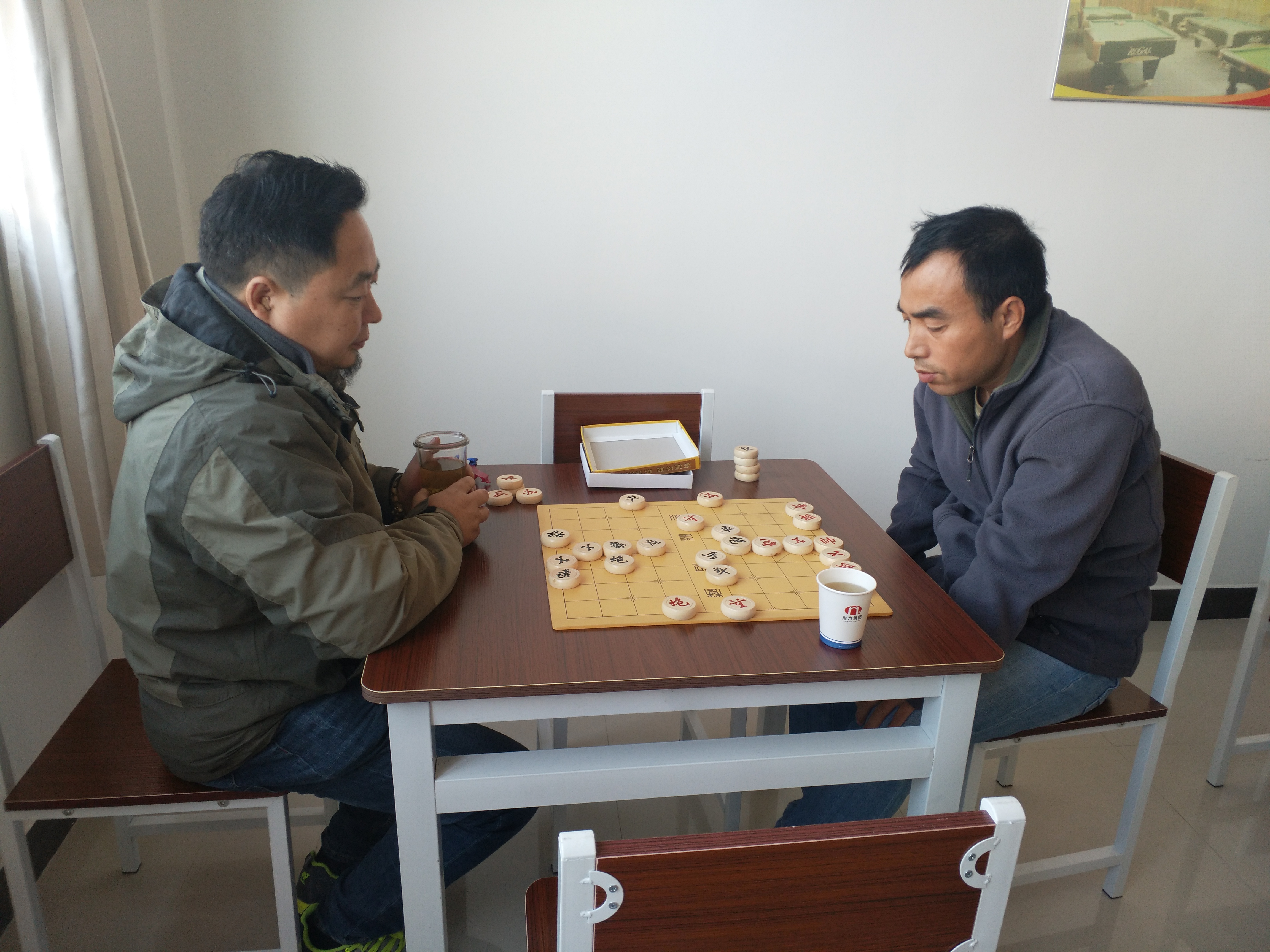 公司工会举办象棋比赛