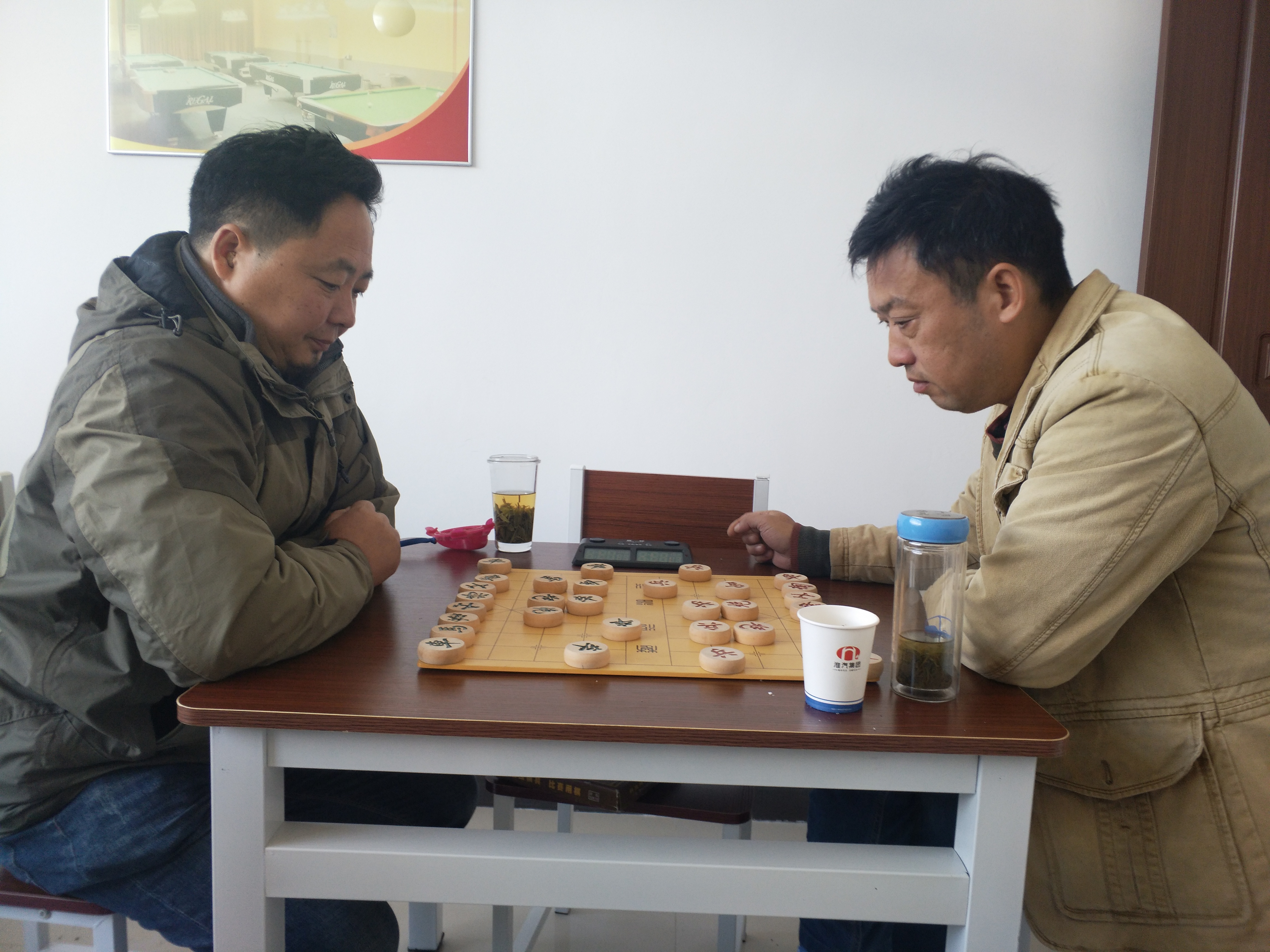 公司工会举办象棋比赛