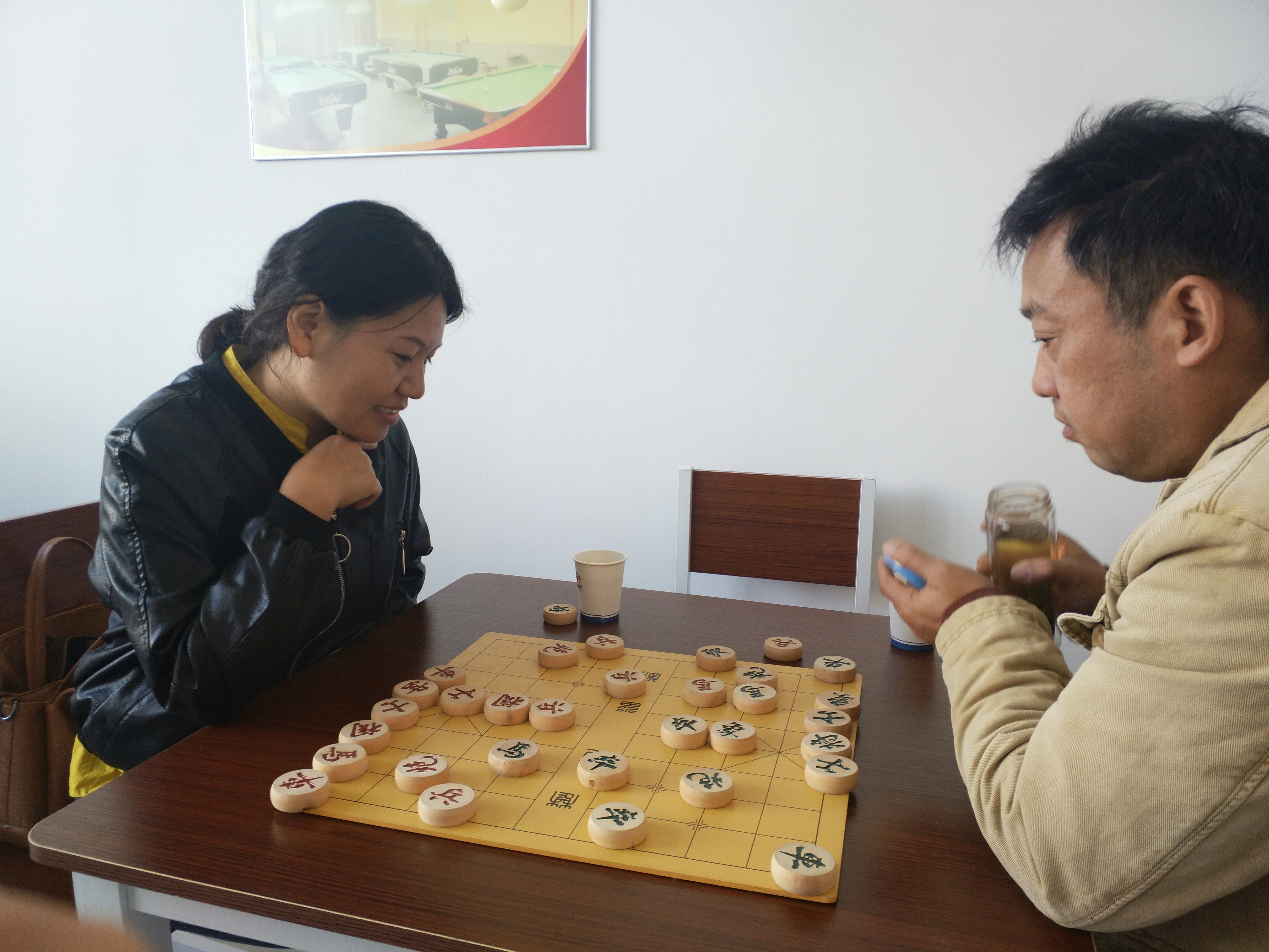 公司工会举办象棋比赛
