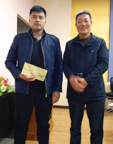 公司工会组织员工掼蛋比赛落下帷幕