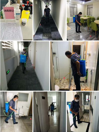 旅悦连锁酒店开展夏季灭虫消杀工作