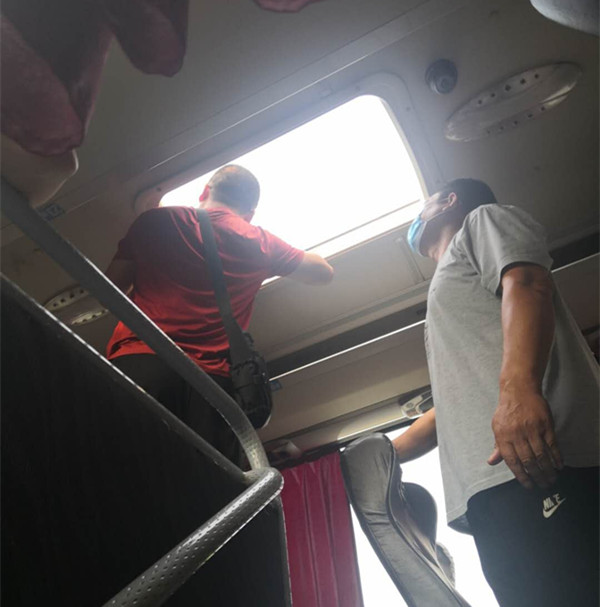 客运公司举行夏季消防疏散应急演练