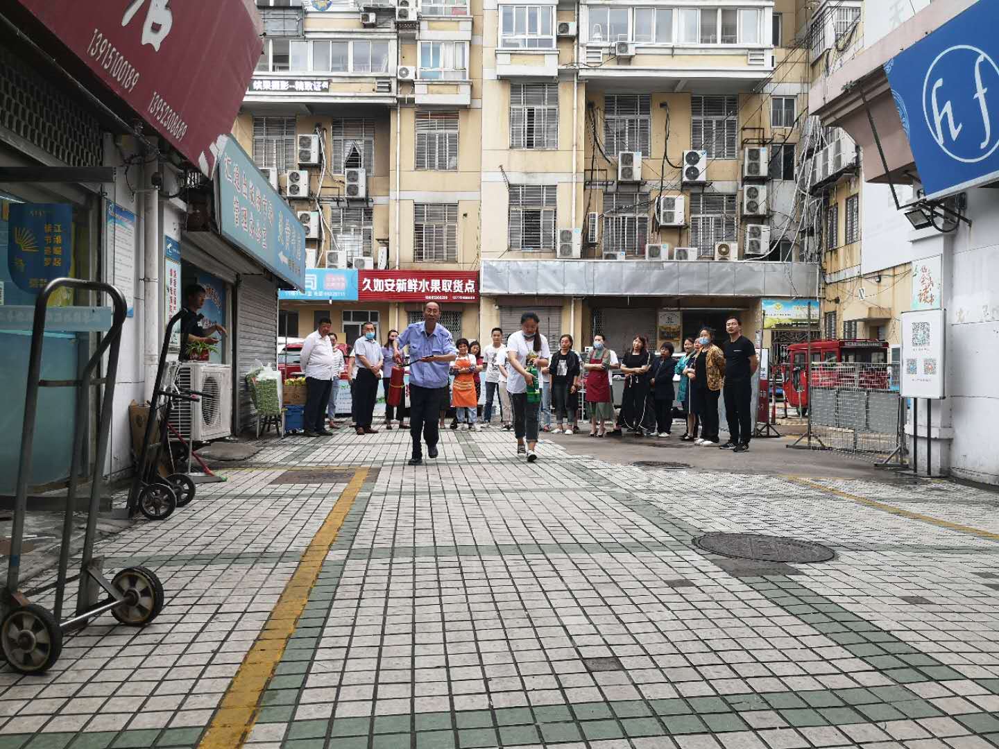 租赁经营部开展“安全生产月”消防知识培训