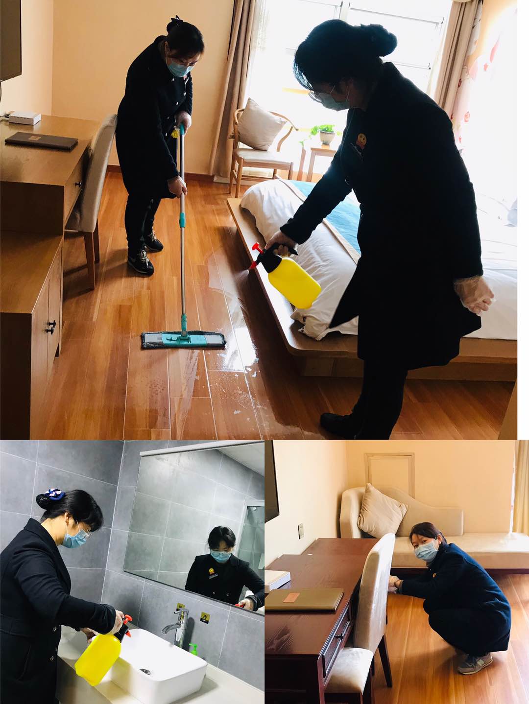 复工放心住 　温暖不打烊