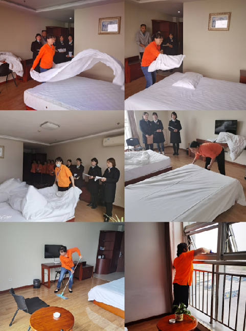 岗位技能竞赛彰显旅悦靓丽风采