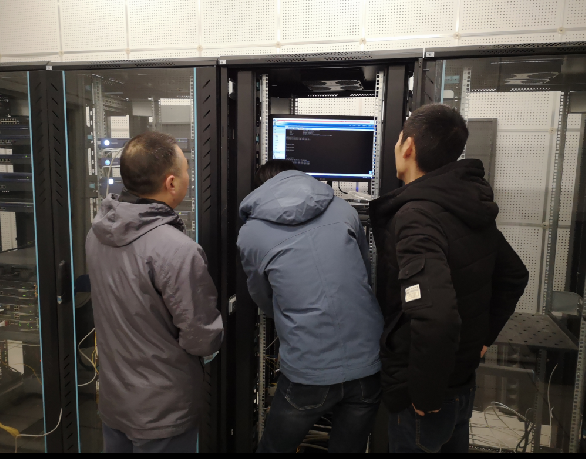 科技开发中心为高铁汽车客运站开业提供保障