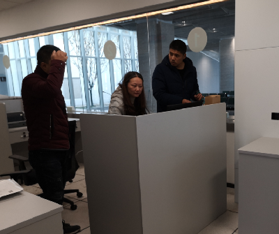 科技开发中心为高铁汽车客运站开业提供保障