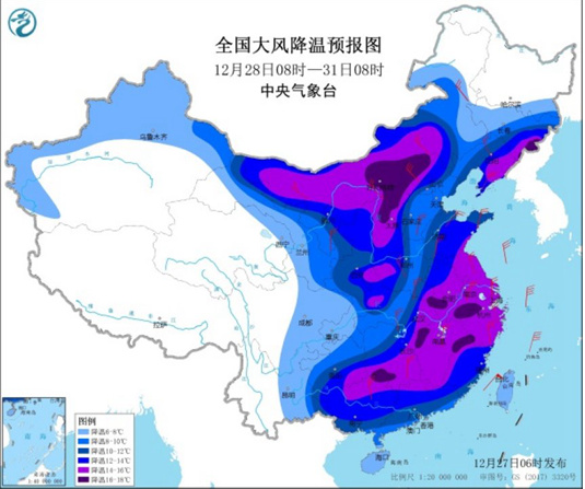 今冬以来最强！年末寒潮明起来袭