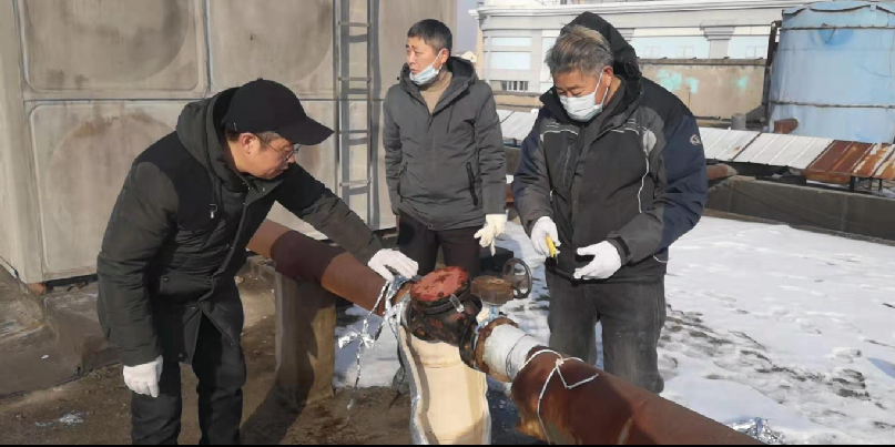 商贸抗击寒潮 市场保障有序