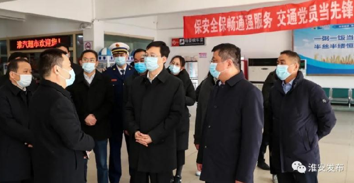 市长陈之常检查汽车总站和汇通市场安全工作