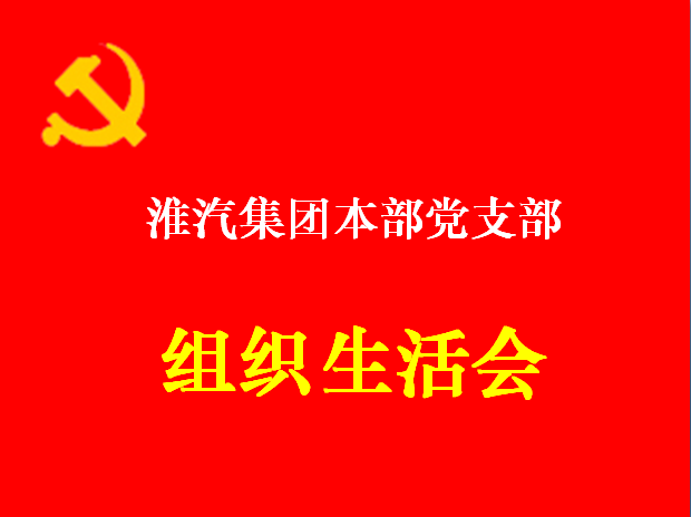 本部党支部召开2020年度组织生活会