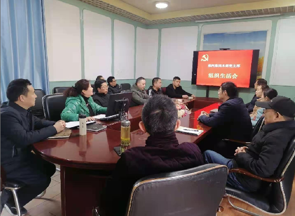 本部党支部召开2020年度组织生活会