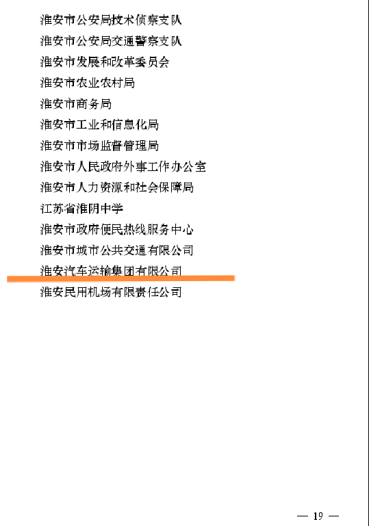 公司获市委市政府抗疫先进集体表彰