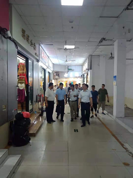 省安全督导组莅临汇通市场督查工作