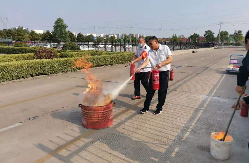 汽车南站开展安全消防反恐演练