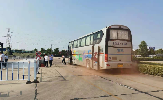 汽车南站开展安全消防反恐演练