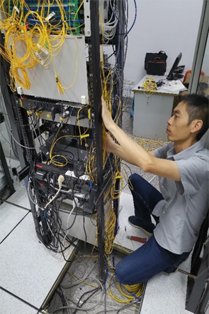 科技中心：为企业复工复产提供保障