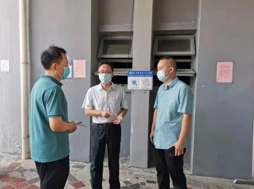 徐成东局长检查南站中秋安全生产和疫情防控工作