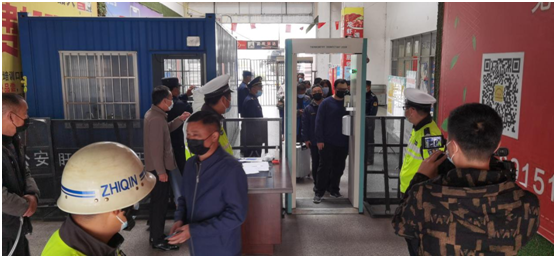 盱眙公司进行疫情防控应急演练