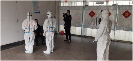 盱眙公司进行疫情防控应急演练