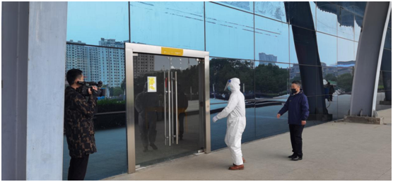 盱眙公司进行疫情防控应急演练