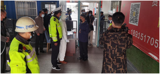 盱眙公司进行疫情防控应急演练