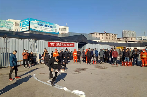 租赁经营部组织开展“119”消防日活动