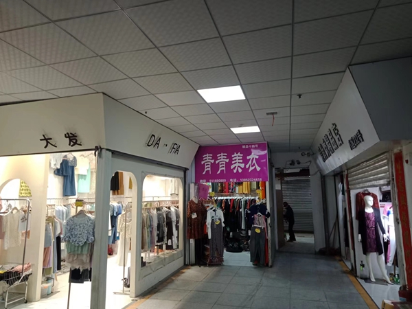 租赁部：快速局部整修　提升市场形象