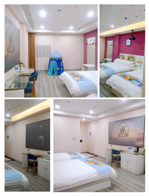 旅悦连锁酒店｜汽车总站店增设巨幕影视房