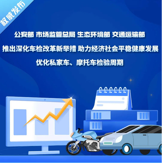 公安部等四部门联合推出深化车检改革优化车检服务新举措