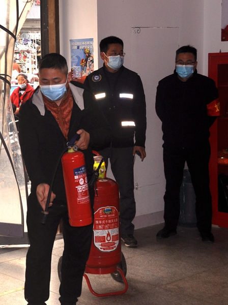 淮汽汇通商城开展消防月应急演练活动