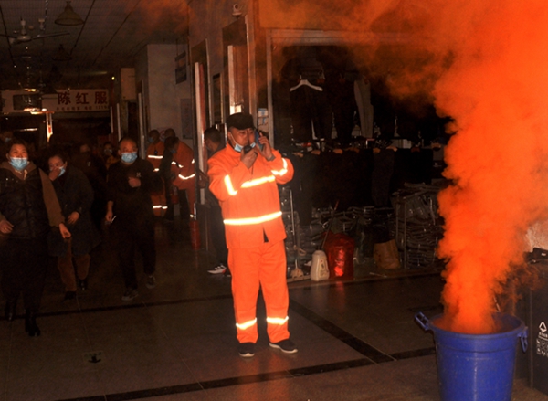 淮汽汇通商城开展消防月应急演练活动