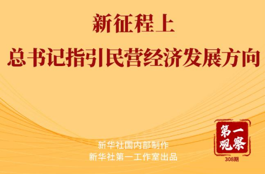 第一观察 | 新征程上，总书记指引民营经济发展方向