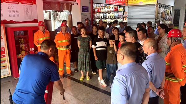 租赁经营部开展安全月应急演练活动