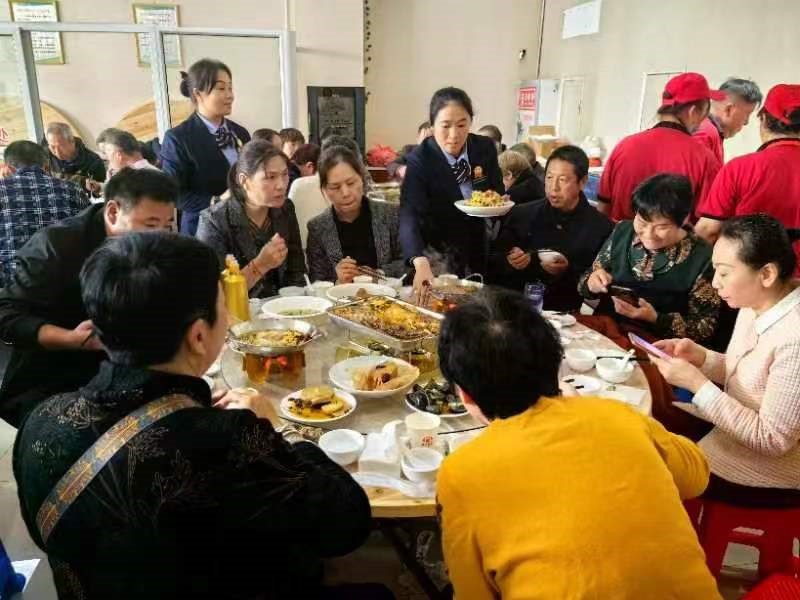 旅悦酒店北站店圆满完成百余人会务用餐接待