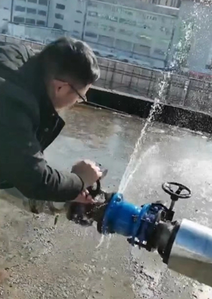 租赁经营部：有效联动处置  应对极寒天气