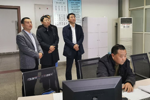 沧运集团总经理李申一行来公司考察交流