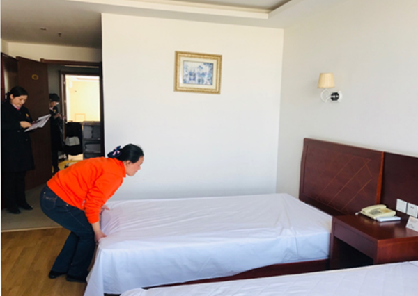 员工技能竞赛　展现旅悦靓丽风采