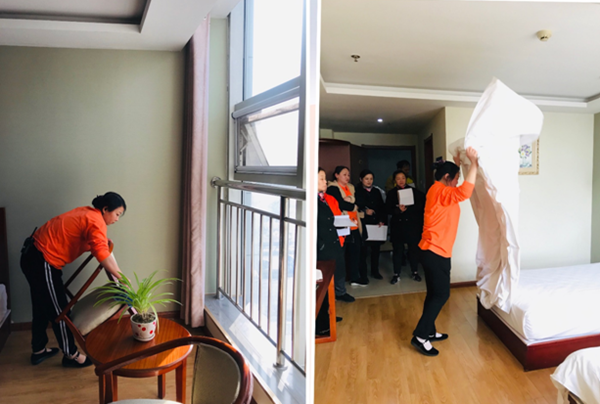 员工技能竞赛　展现旅悦靓丽风采