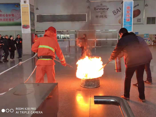 2019市交通局暨汽车北站联合应急演练