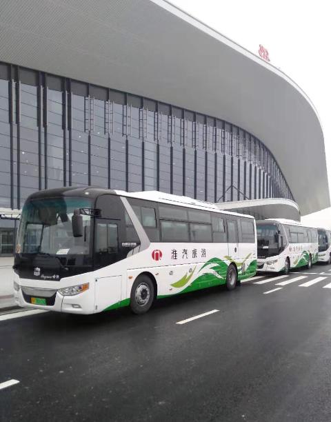 公司参加淮安高架高铁开通系列活动