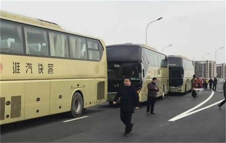 公司参加淮安高架高铁开通系列活动